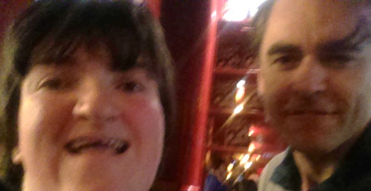 Me & the Molloy, 3rd time lucky... oh happy fangirl :D <3