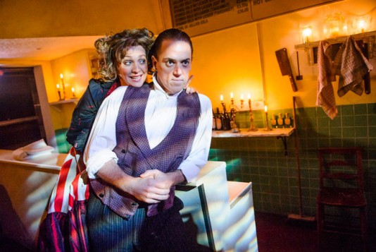 Jeremy Secomb and Siobhan McCarthy 'By The Sea' (Photo by Tristram Kenton, from thestage.co.uk)