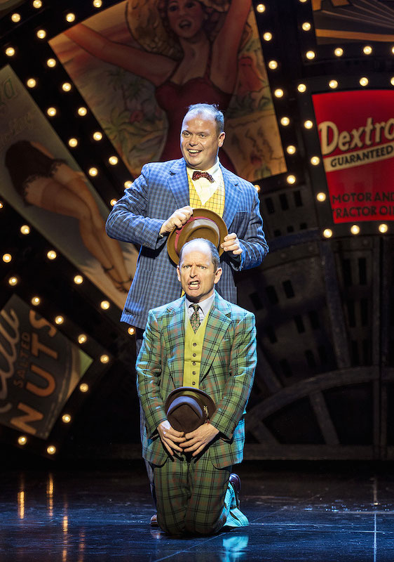Nicely Nicely & Benny- Perfect pair!  (Photo from: http://guysanddollsthemusical.co.uk/)